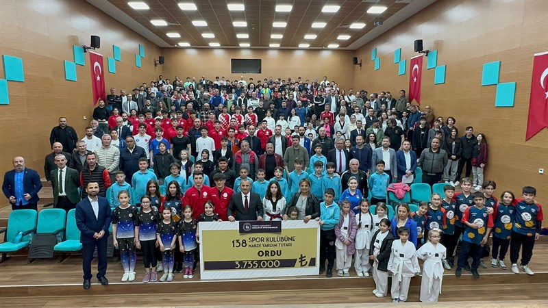 Gençlik ve Spor Bakanlığından, Amatör Spor Kulüplerine Destek g2