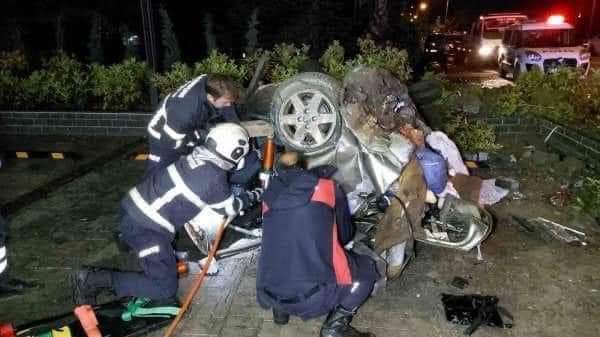 Ünye'li aile trafikte hayatını kaybetti k 3