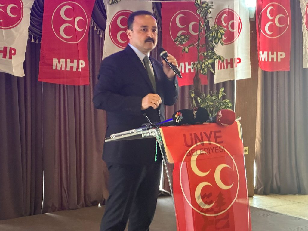 NACİ ŞANLITÜRK, KAHVALTIDA MUHTARLARLA BULUŞTU na