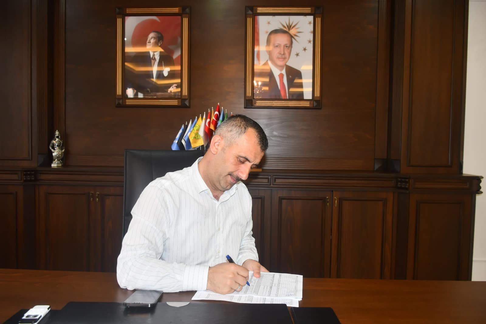 Çaybaşı ilçesine yapılacak olan Devlet Hastanesi’nin ruhsatı Çaybaşı Belediye Başkanı
