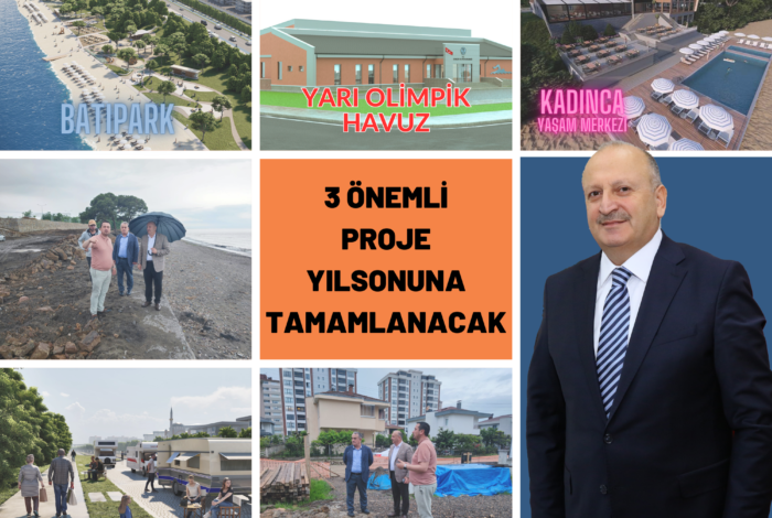 BAŞKAN TAVLI, “ŞEHRİMİZE DEĞER KATACAK 3 ÖNEMLİ PROJEYİ YILSONUNA KADAR TAMAMLIYORUZ” P