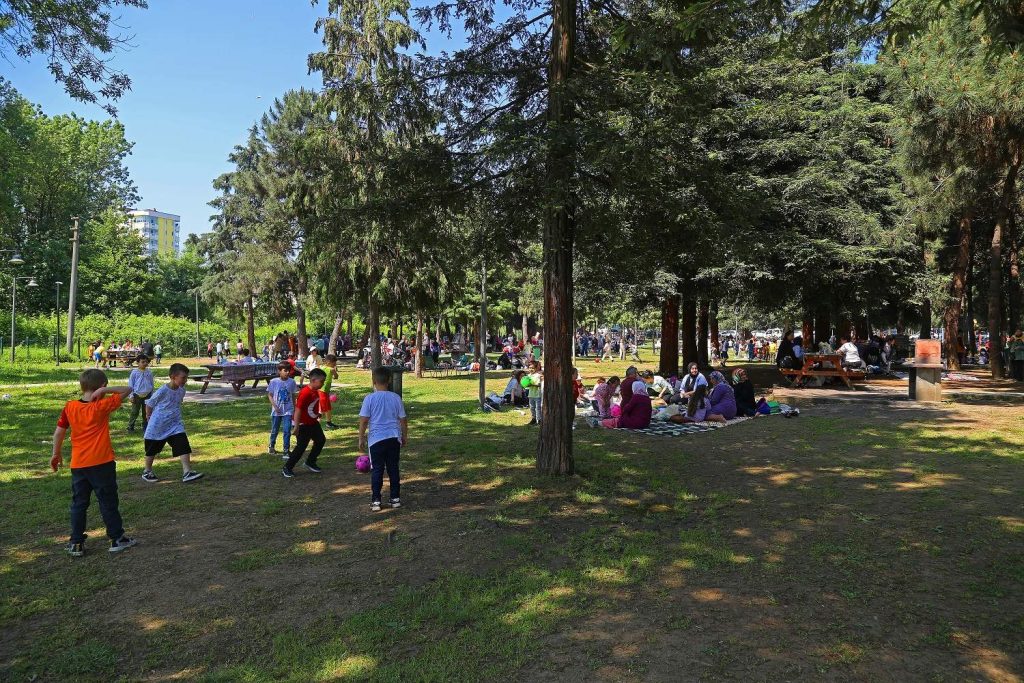 AKYAZI MESİRE ALANINA YOĞUN İLGİ ak1