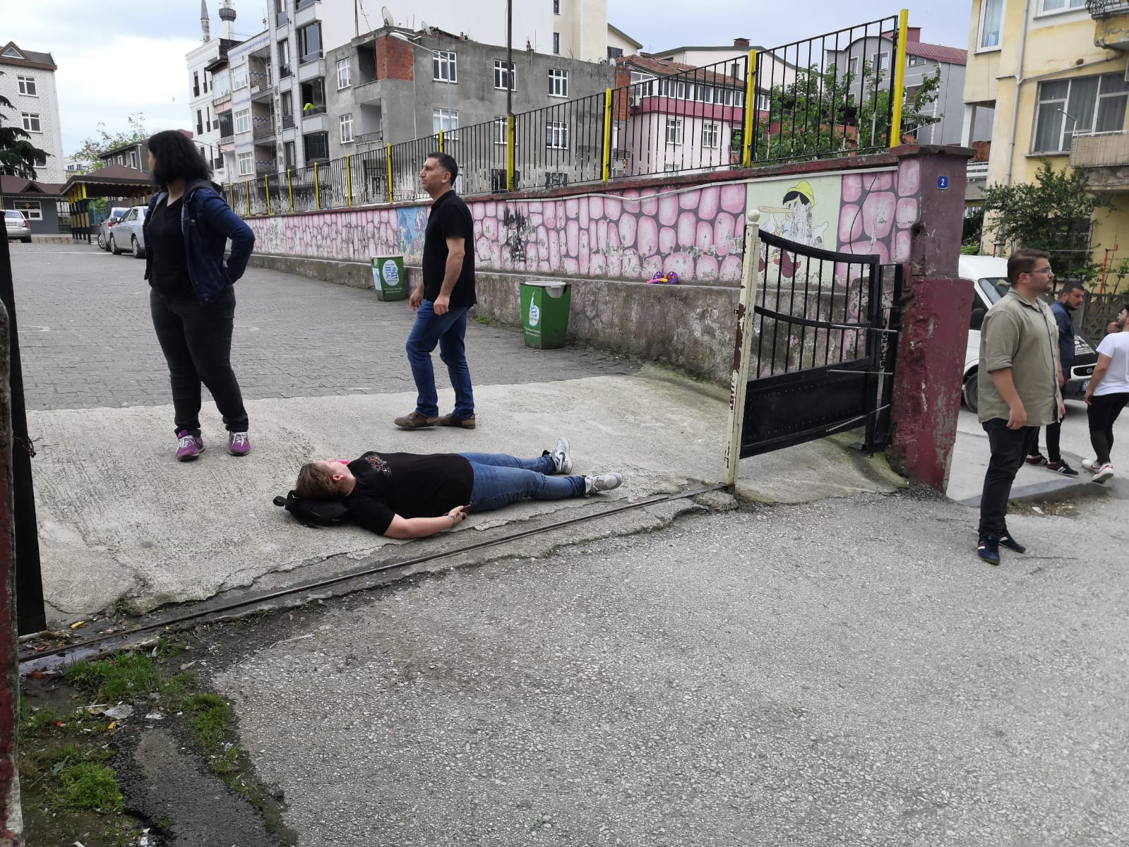 Ekipler Olay Yerinde Müdahalede Bulundu