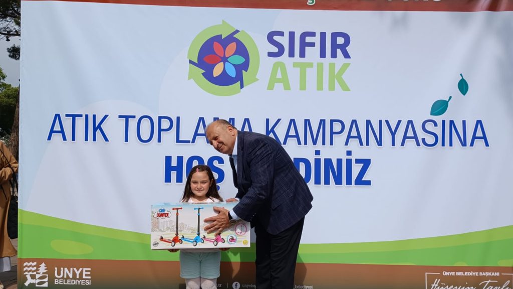 ÜNYE BELEDİYESİ’NDEN TEMİZ ÇEVRE ÖDÜLLERİ c2