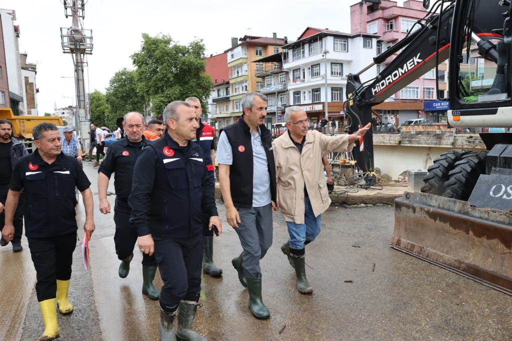 AFAD BAŞKANI SEZER ORDU’DA A