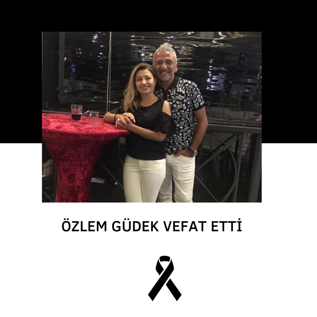 ÖZLEM GÜDEK VEFAT ETTİ Black Corporate Death Anniversary Instagram Post 2
