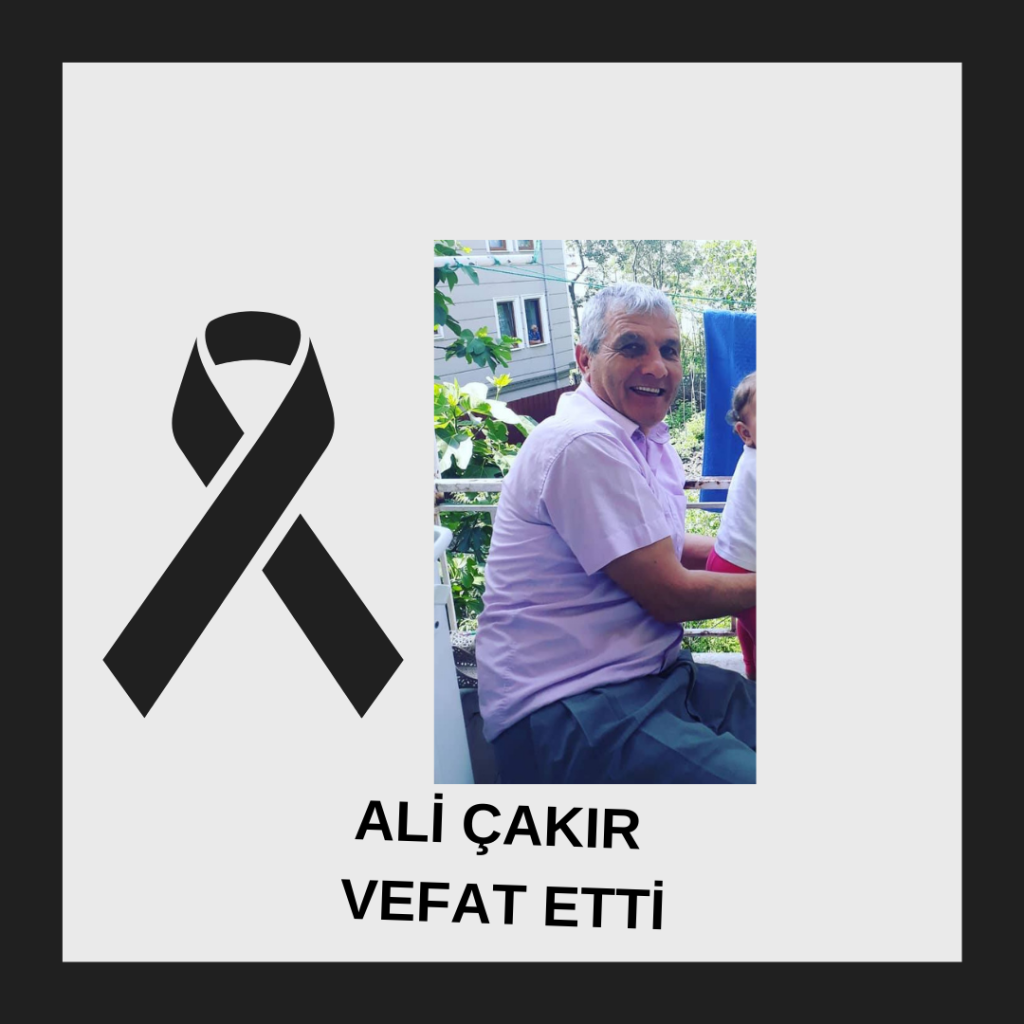 ALİ ÇAKIR VEFAT ETTİ Black Rest in Peace Instagram Post 5