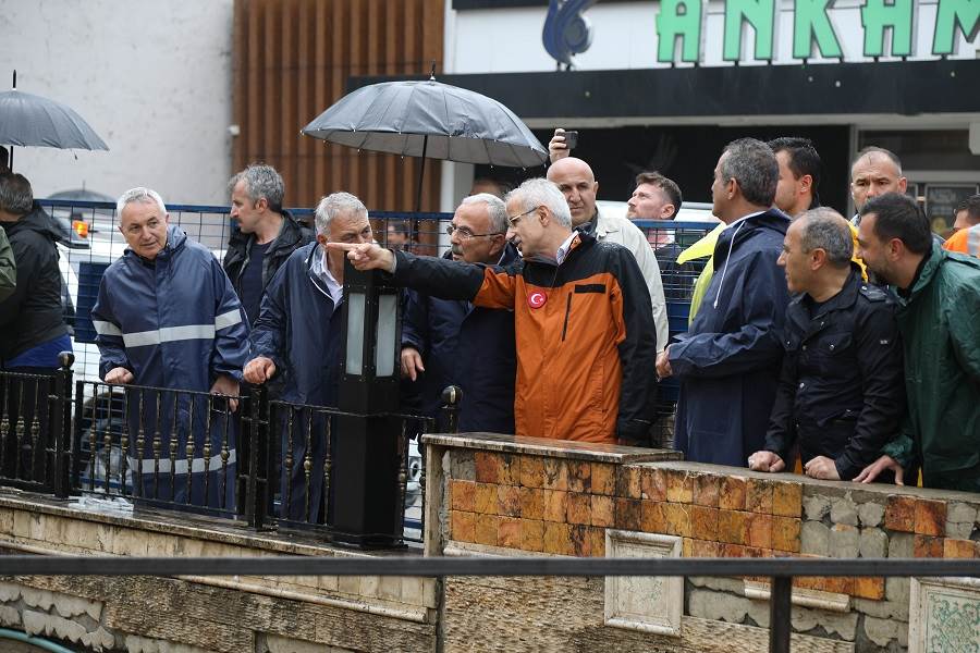 ULAŞTIRMA VE ALTYAPI BAKANI URALOĞLU ORDU’YA GELDİ OR