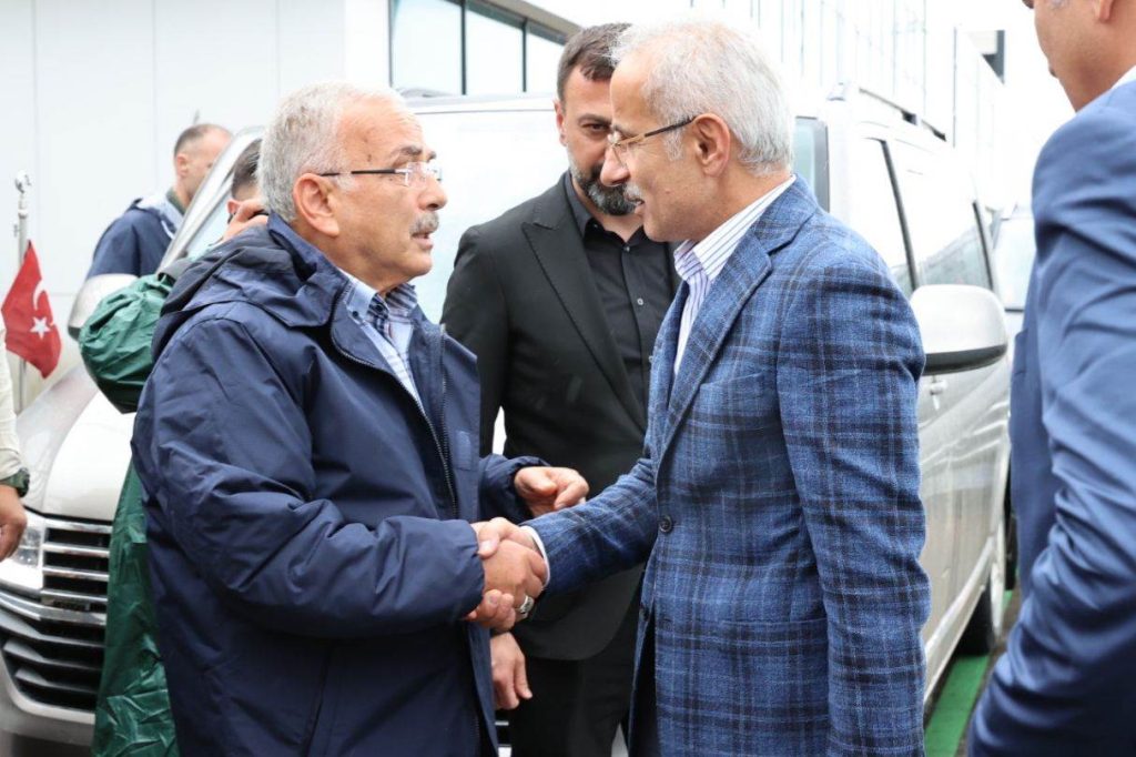 ULAŞTIRMA VE ALTYAPI BAKANI URALOĞLU ORDU’YA GELDİ OR2