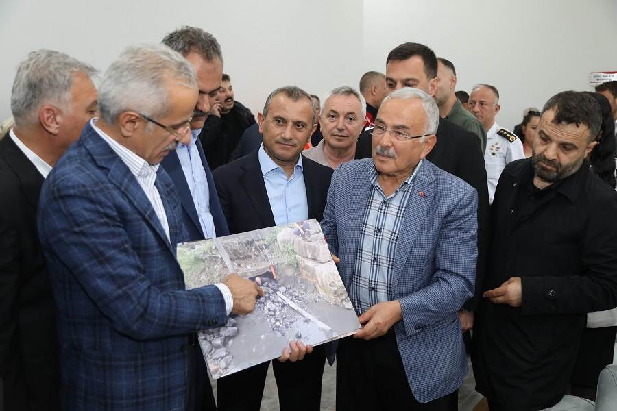 ULAŞTIRMA VE ALTYAPI BAKANI URALOĞLU ORDU’YA GELDİ OR3