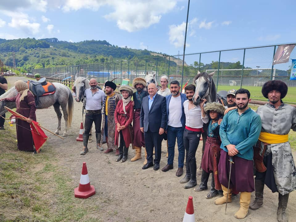 CEVİZDERE'DE GELENEKSEL ATLI SPOR GÖSTERİLERİ NEFES KESTİ image 16