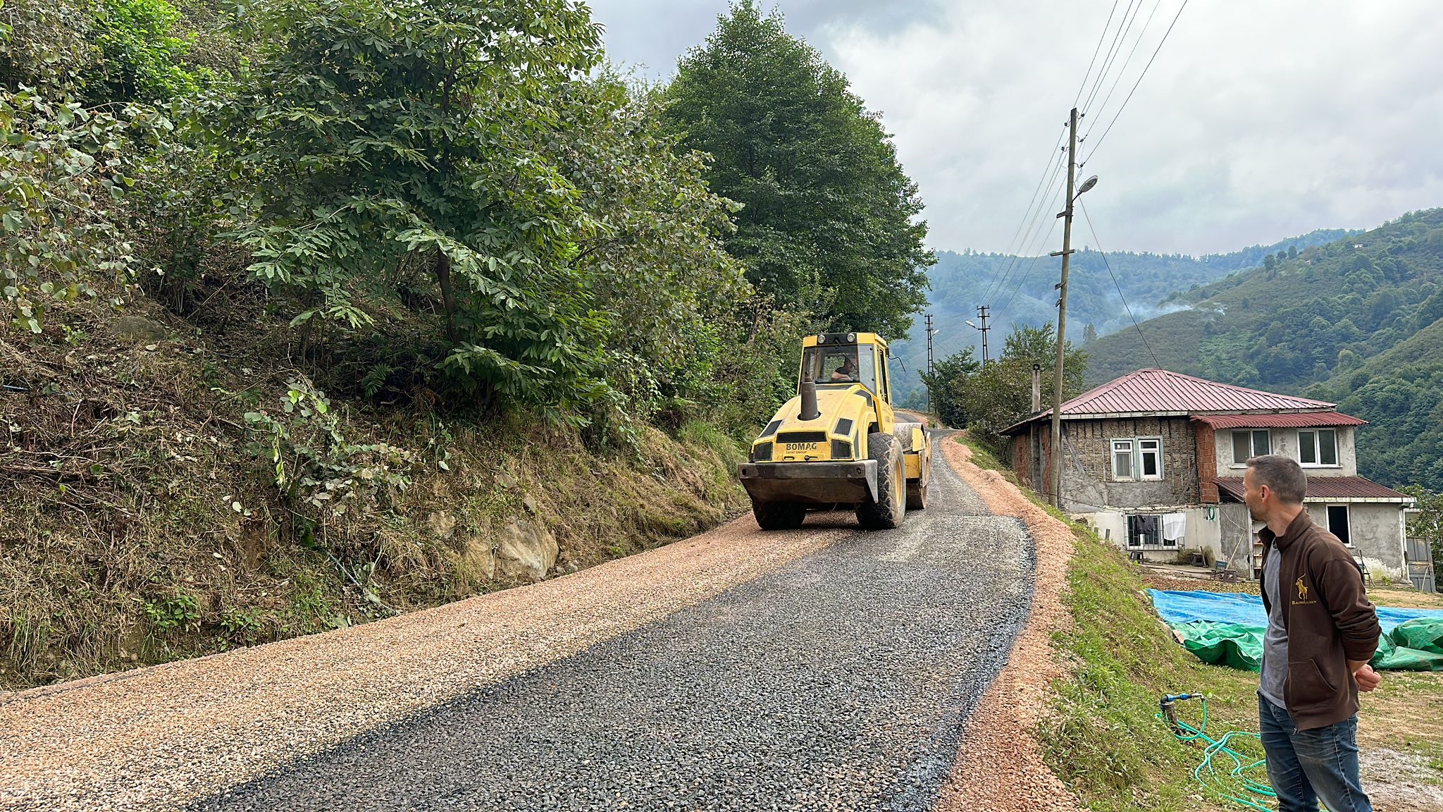 BÜYÜKŞEHİR ÇAMAŞ’IN SORUNLARINI ÇÖZÜYOR ÇAMAŞ’A ASFALT KONFORU Ordu Büyükşehir Belediyesi,