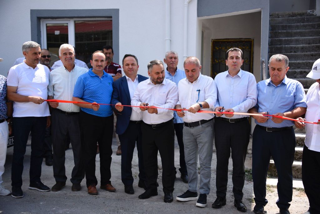 FATİH MAHALLESİ’NDE BETON YOL VE CAMİ LOJMANI AÇILIŞI f