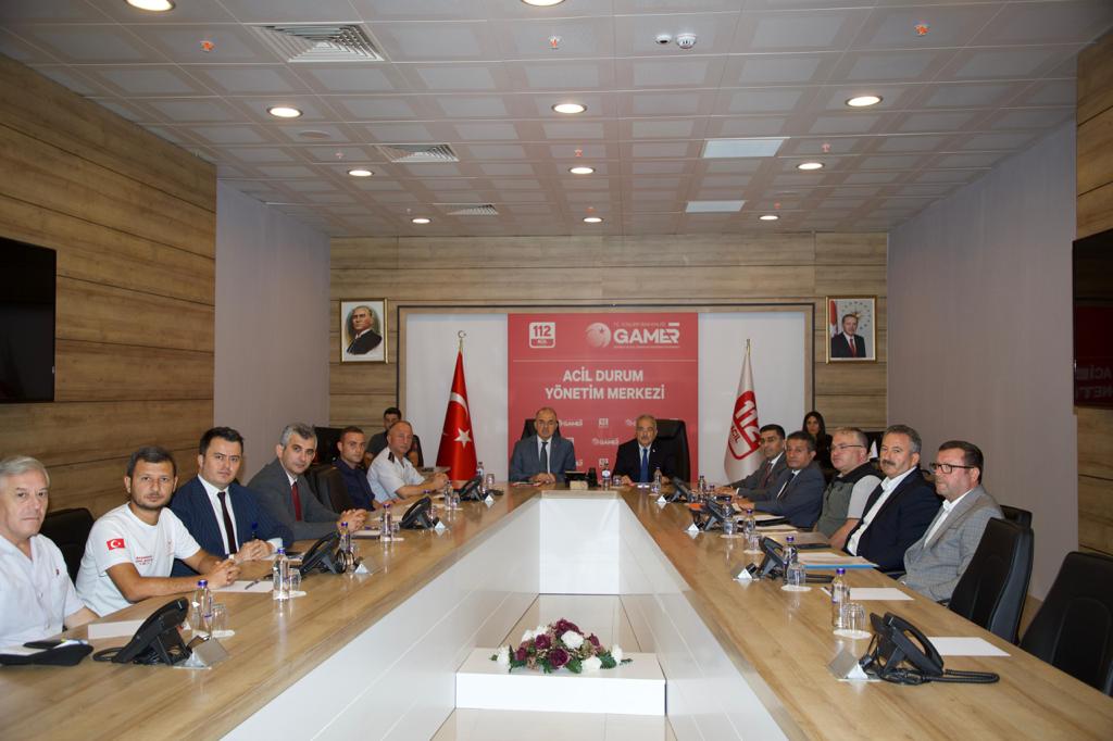 112 Acil Çağrı Hizmetleri İl Koordinasyon Kurulu Toplantısı, Yapıldı A1