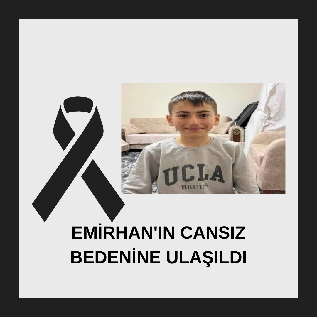 Günlerdir aranan 13 yaşındaki Emirhan Dolak’ın cansız bedeni bulundu. Ordu