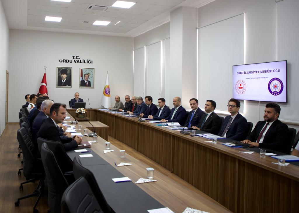 İl Güvenlik ve Asayiş Koordinasyon Toplantısı Yapıldı IL