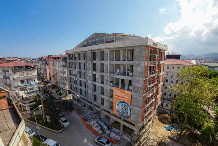 Ünye Belediyesi tarafından ihale edilerek yapım çalışmalarına başlanılan ve bitme