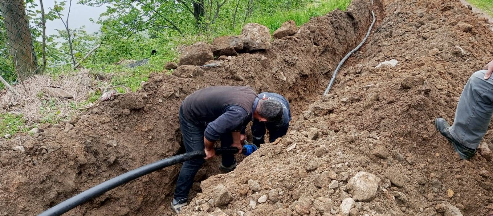 KABADÜZ’ÜN BİR MAHALLESİ DAHA TEMİZ İÇME SUYUNA KAVUŞTU BAŞKAN YENER