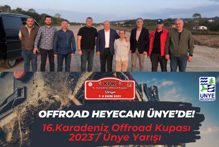 ÜNYE’DE 3. KEZ OFF-ROAD HEYECANI BAŞLIYOR O 1