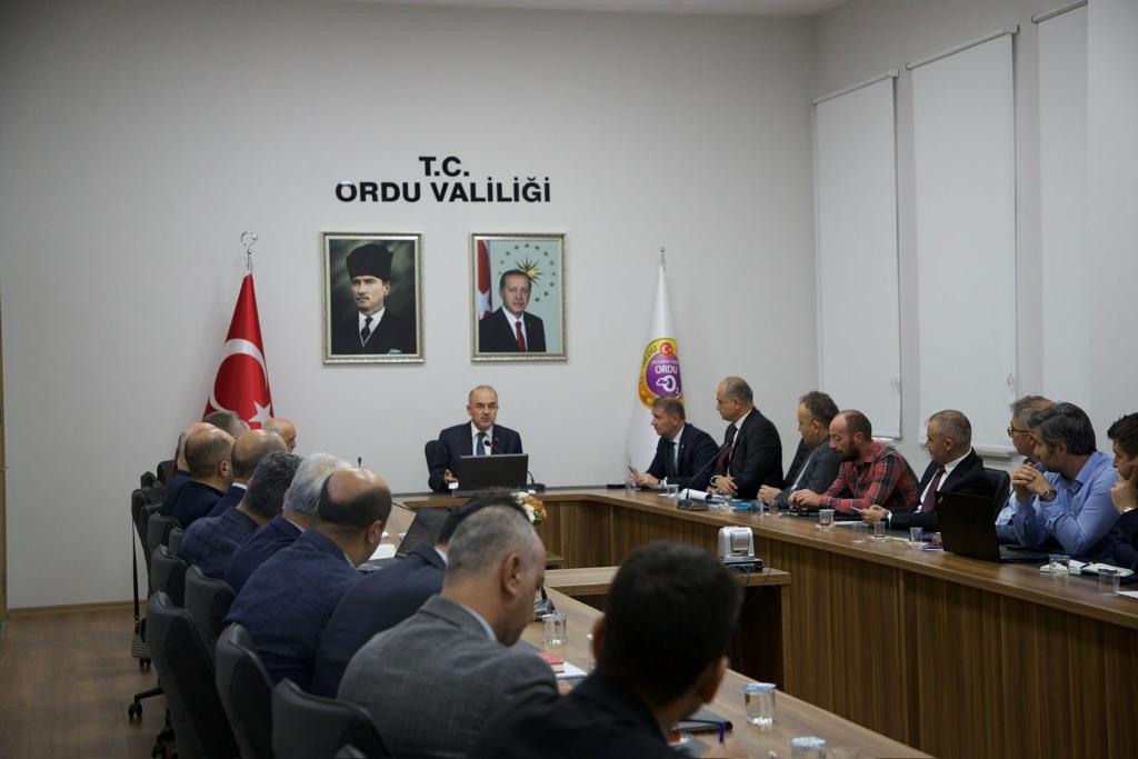 Ordu Şehir Hastanesi Koordinasyon ve Eşgüdüm Toplantısı Yapıldı S