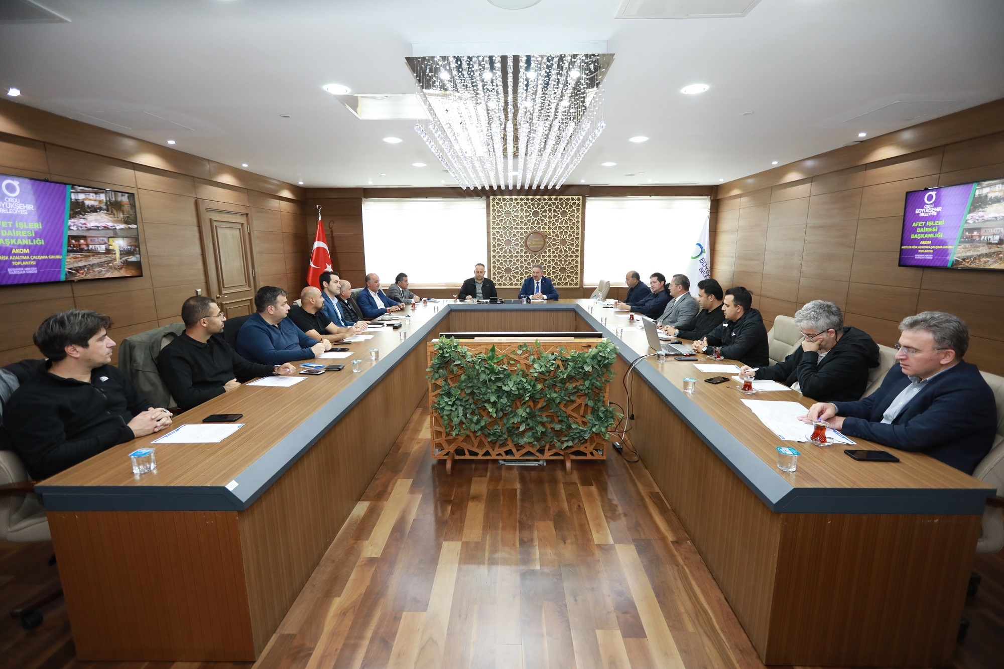 ORDU AFETE KARŞI DİRENÇLİ HALE GELİYOR Ordu Büyükşehir Belediyesi Afet