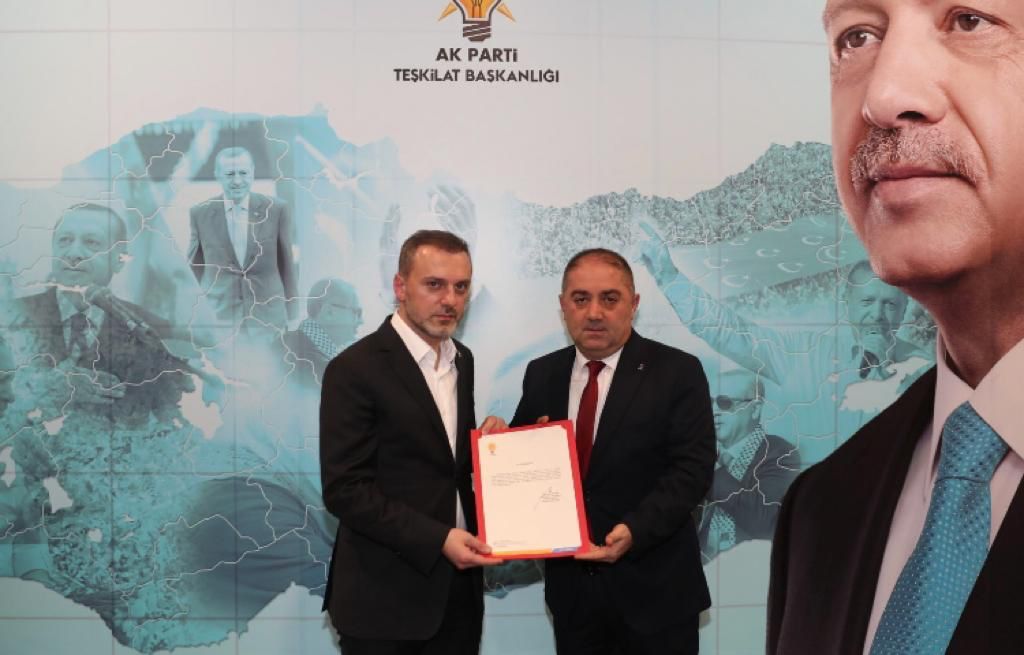 AK Parti Ünye İlçe Başkanı Hasan Fahri Alparslan’ın Yönetim Kurulu
