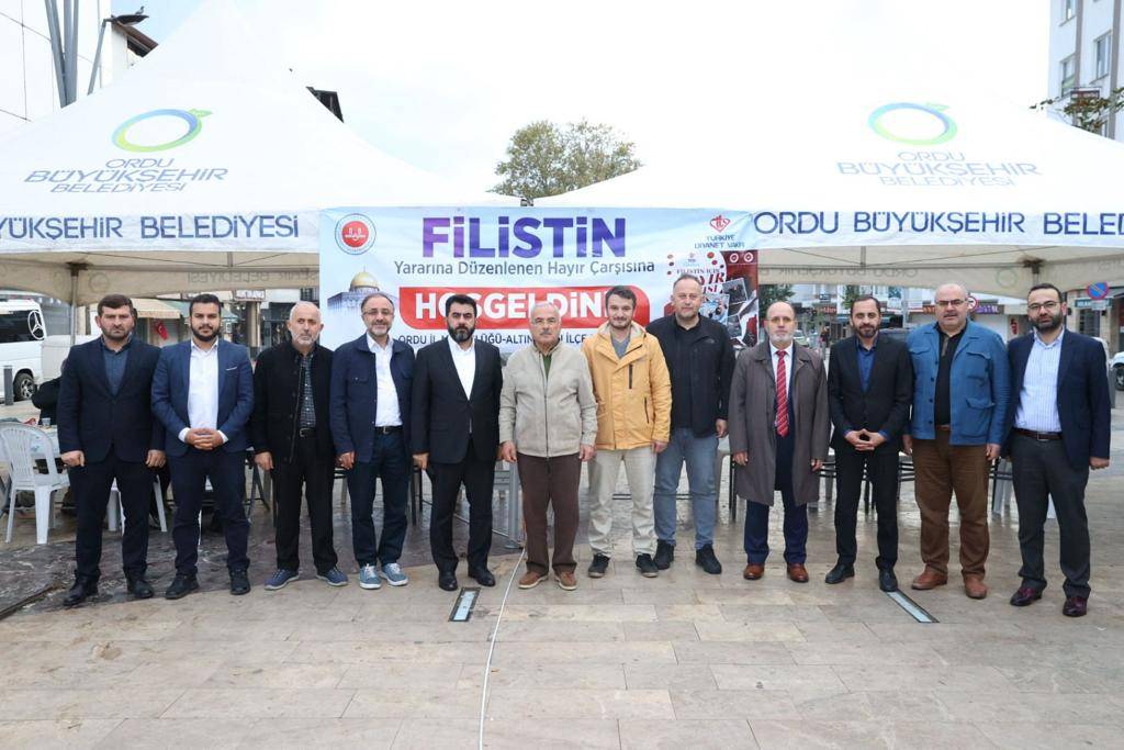 ORDU, FİLİSTİN’İN YANINDA BAŞKAN GÜLER FİLİSTİN’DEKİ DRAMIN BİTMESİ İÇİN ÇAĞRIDA
