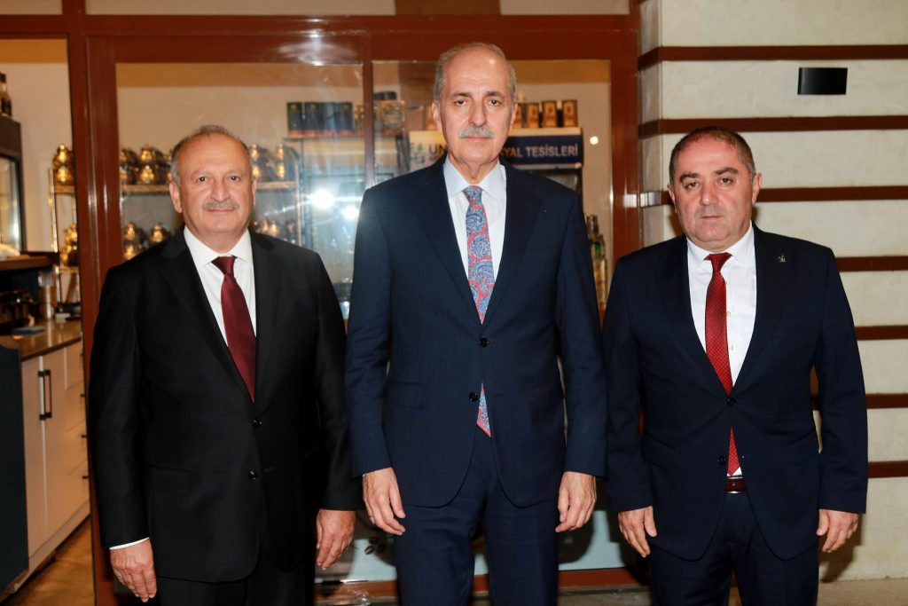 TBMM BAŞKANI KURTULMUŞ ÜNYE’YE GELDİ ha