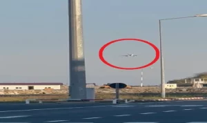 Ordu’nun Gülyalı ilçesinde fırtınada pilotu iniş yapmaya çalışan yolcu uçağı,