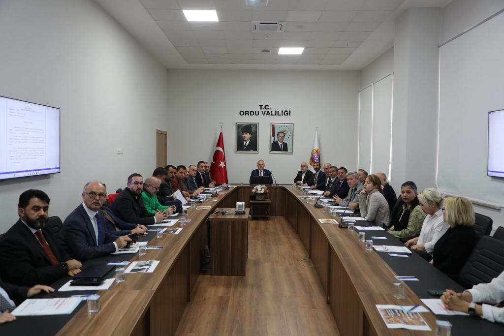 İl Hayvanları Koruma Kurulu Toplantısı, Vali Erol’un Başkanlığında Yapıldı il