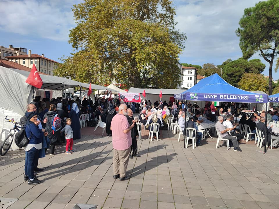 ÜNYE’DEN FİLİSTİN'E YARDIM KERMESİ k2 1