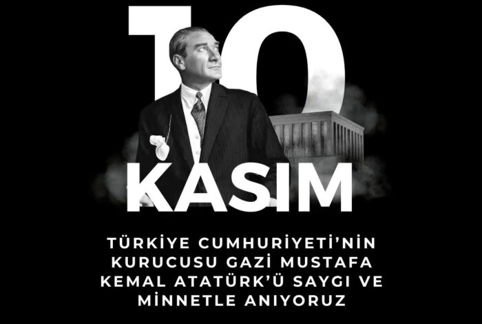 Ünye Belediye Başkanı Hüseyin Tavlı, Gazi Mustafa Kemal Atatürk’ün vefatının