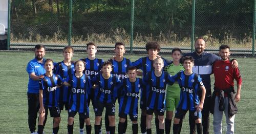 U-14 ligi mücadelesinde deplasmanda karşılaştığı Ordu Gençlikspor’a gol yağdıran Ünye