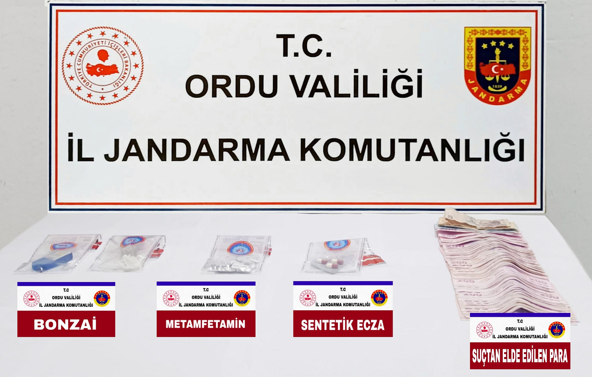 Ordu İl Jandarma Komutanlığınca uyuşturucu imal ve ticareti ile mücadeleye