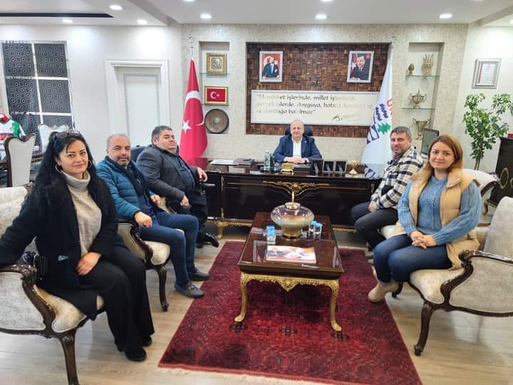 ORDU BÜYÜKŞEHİR BELEDİYE A. ADAYI ÇAKIR’DAN BAŞKAN TAVLI’YA ZİYARET c