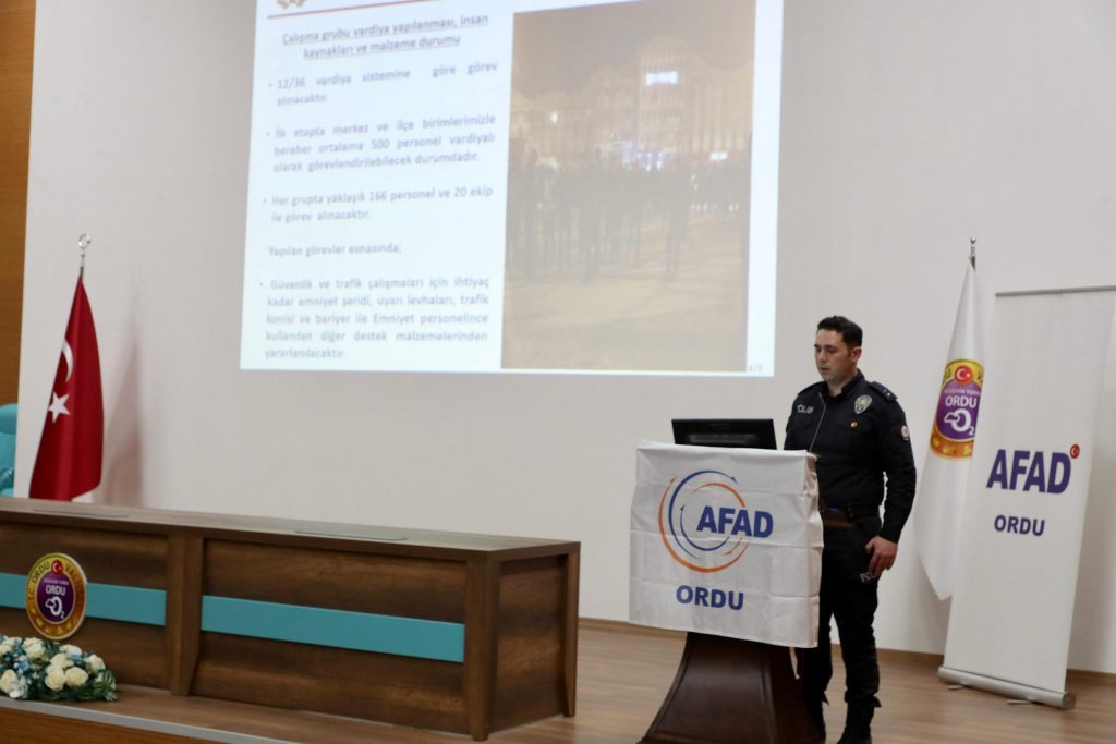 TAMP-Ordu Masa Başı Tatbikatı Yapıldı d1 3