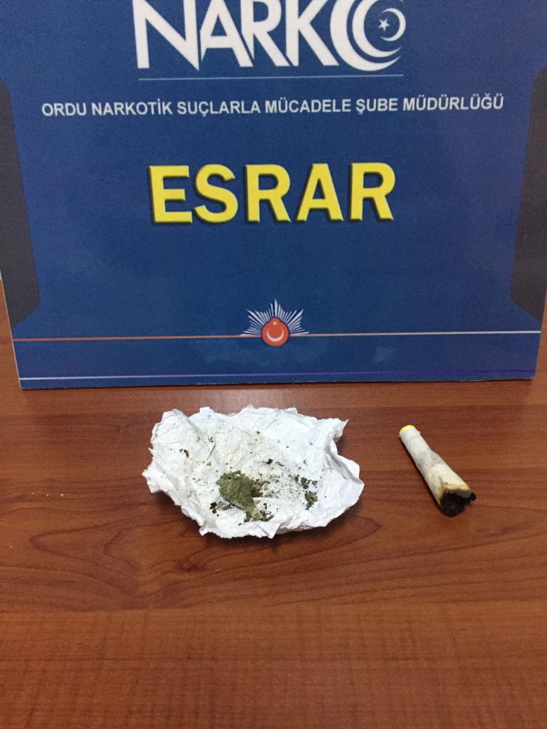 NARKOTİK'DEN UYUŞTURUCU OPERASYONU ee