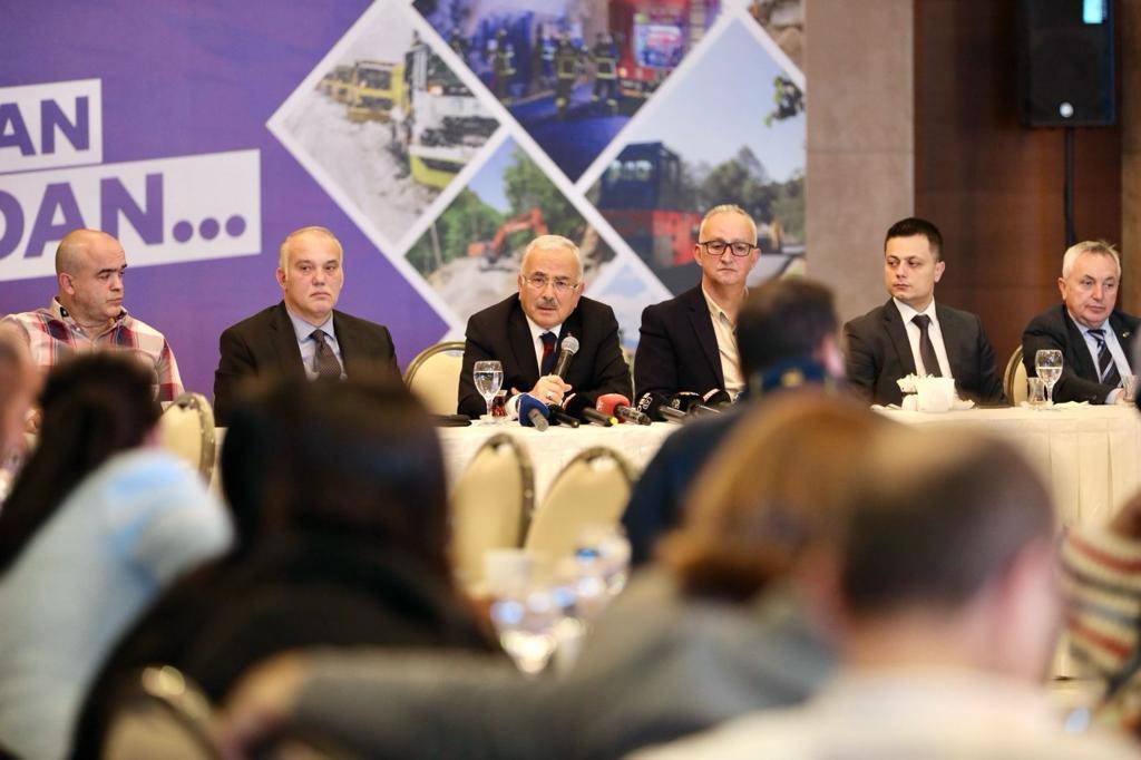 BAŞKAN GÜLER, ORDU BASINI İLE BİR ARAYA GELDİ gu2