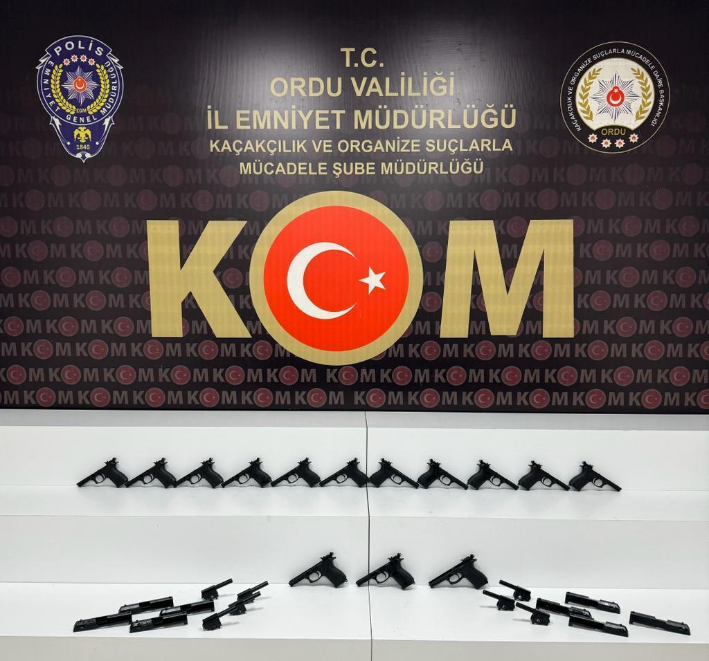ORDU'DA KAÇAKÇILIK OPERASYONU DÜZENLENDİ k1