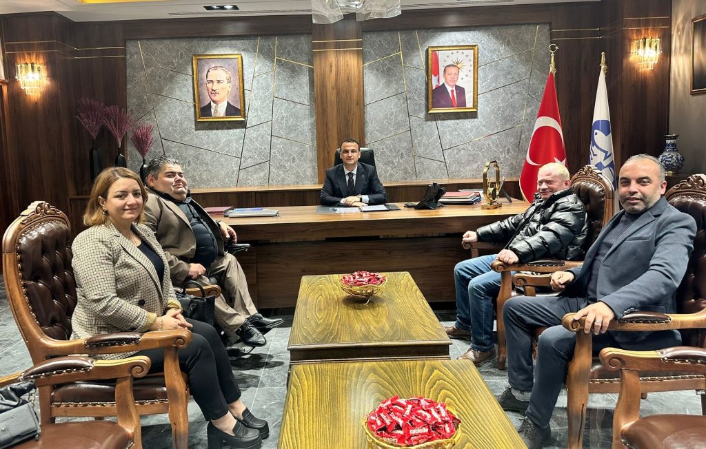 ADAY ADAYI ÇAKIR, BAŞKAN KİBAR’I MAKAMINDA ZİYARET ETTİ ki