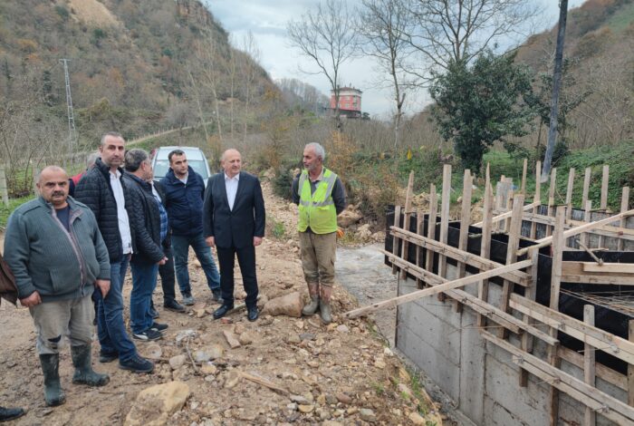 ÜNYE BELEDİYESİ’NDEN SU TAŞKINLARINA KALICI ÇÖZÜM s1