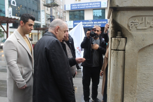 ZAFER PARTİSİ LİDERİ ÖZDAĞ, ÜNYE'DE z2