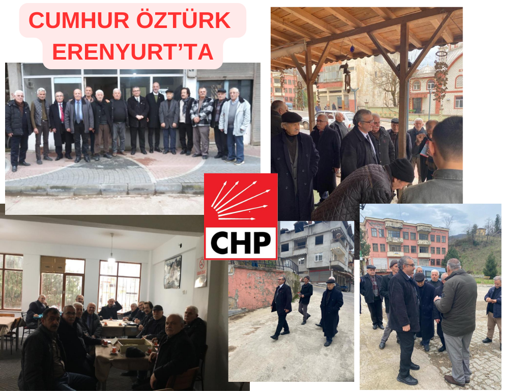 ÖZTÜRK BUGÜN ERENYURT'TA CUMHUR OZTURK ERENYURTTA