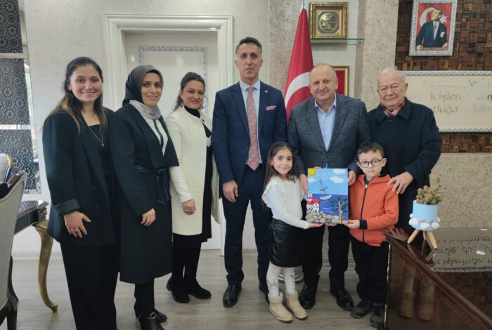 Anafarta İlkokulu öğrencileri aralarında Türkiye’nin de bulunduğu 7 ülke ortaklığında