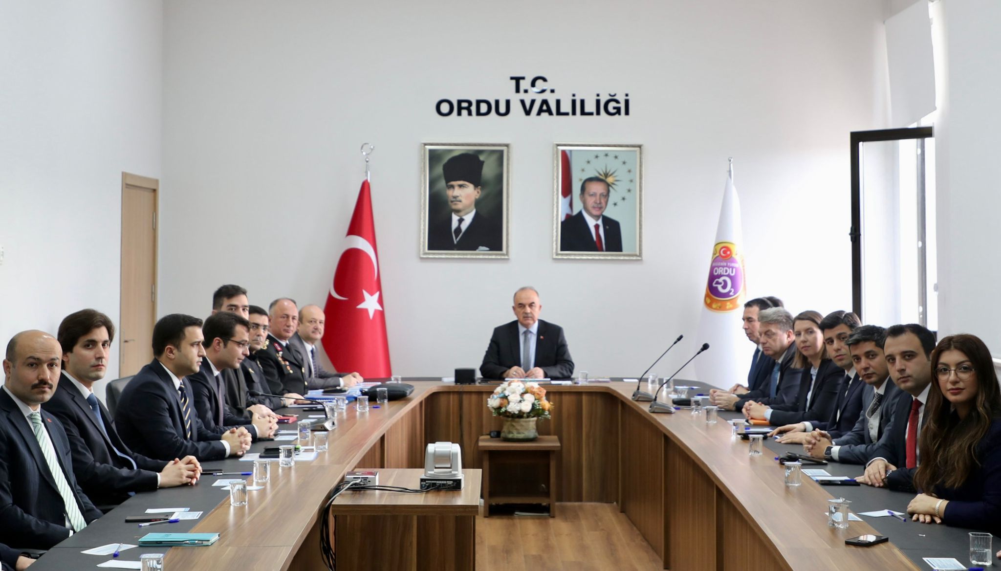 Ocak ayı İl Güvenlik ve Asayiş Koordinasyon Toplantısı, Vali Muammer