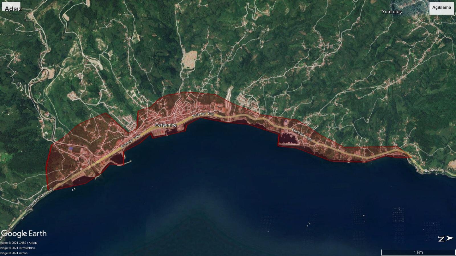 Perşembe İlçesi Kacalı Mahallesi Fatih Caddesinde yapımı tamamlanan içme suyu