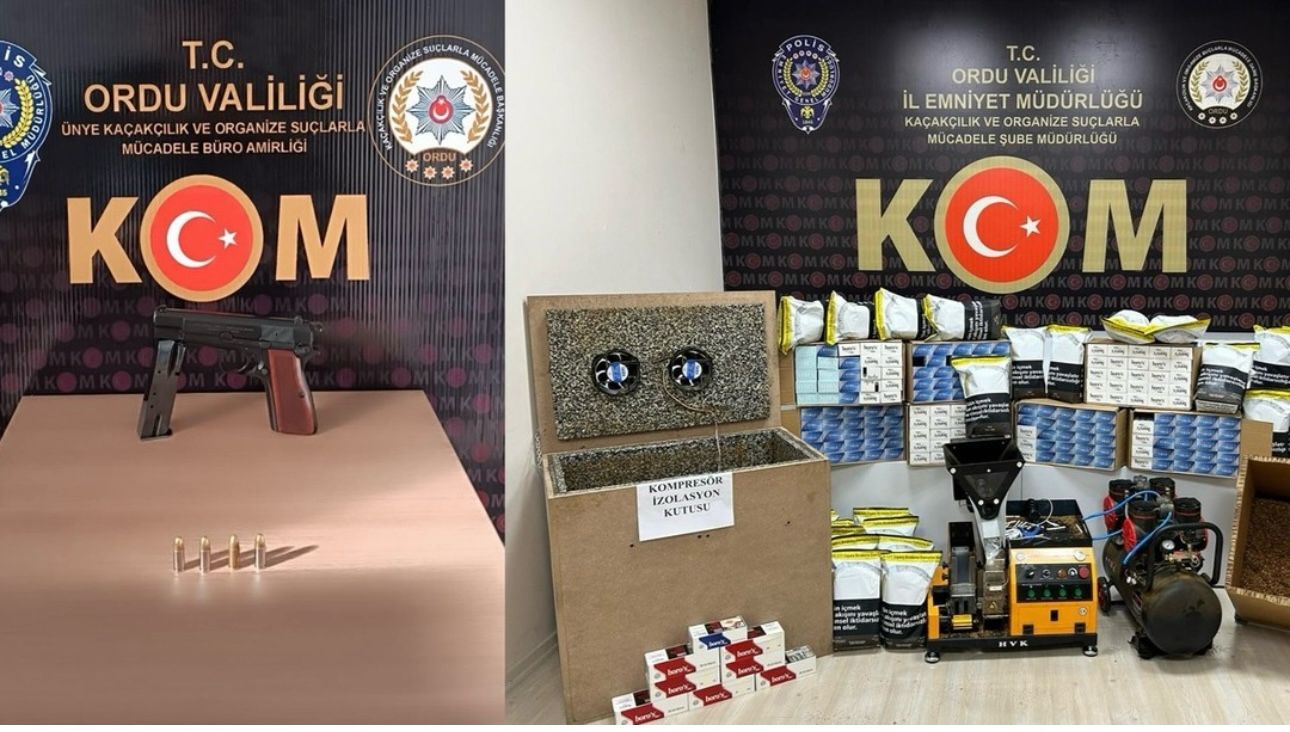 03.01.2024 günü KOM Şube Müdürlüğü Ünye Büro Amirliği görevlilerince 6136