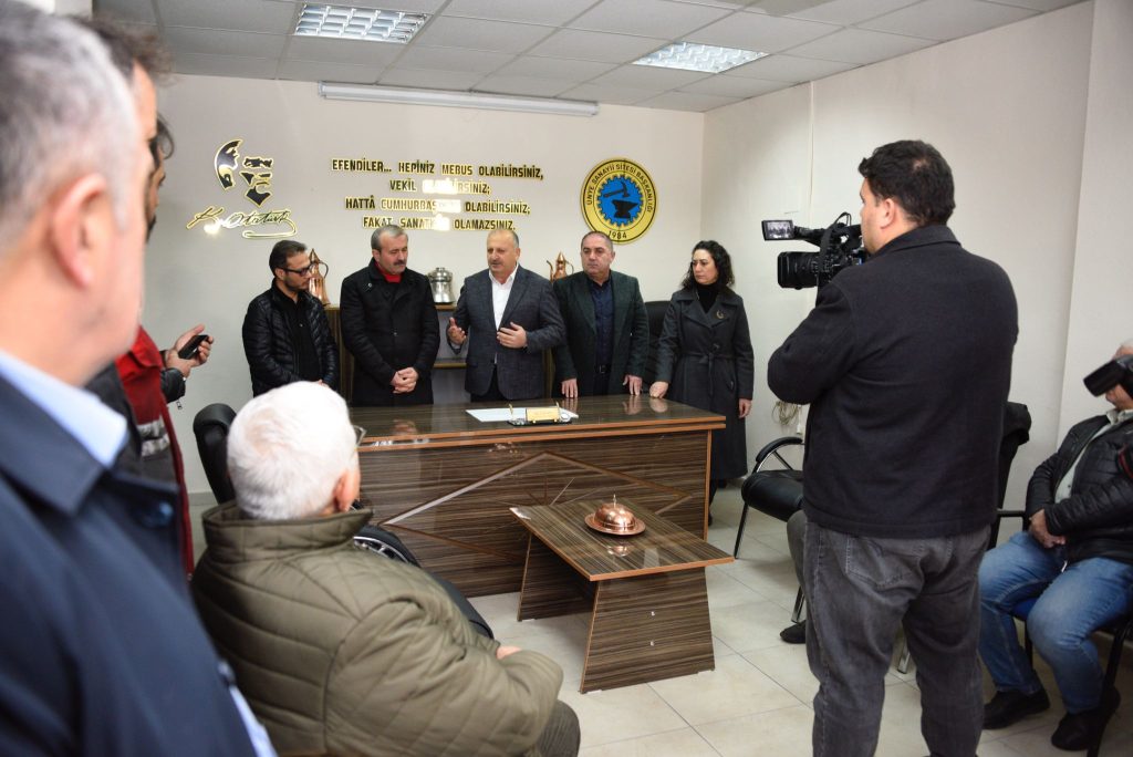 BAŞKAN TAVLI’DAN KÜÇÜK SANAYİ SİTESİ ESNAFINA MÜJDE; “İMAR SORUNU ÇÖZÜLDÜ” A1 9