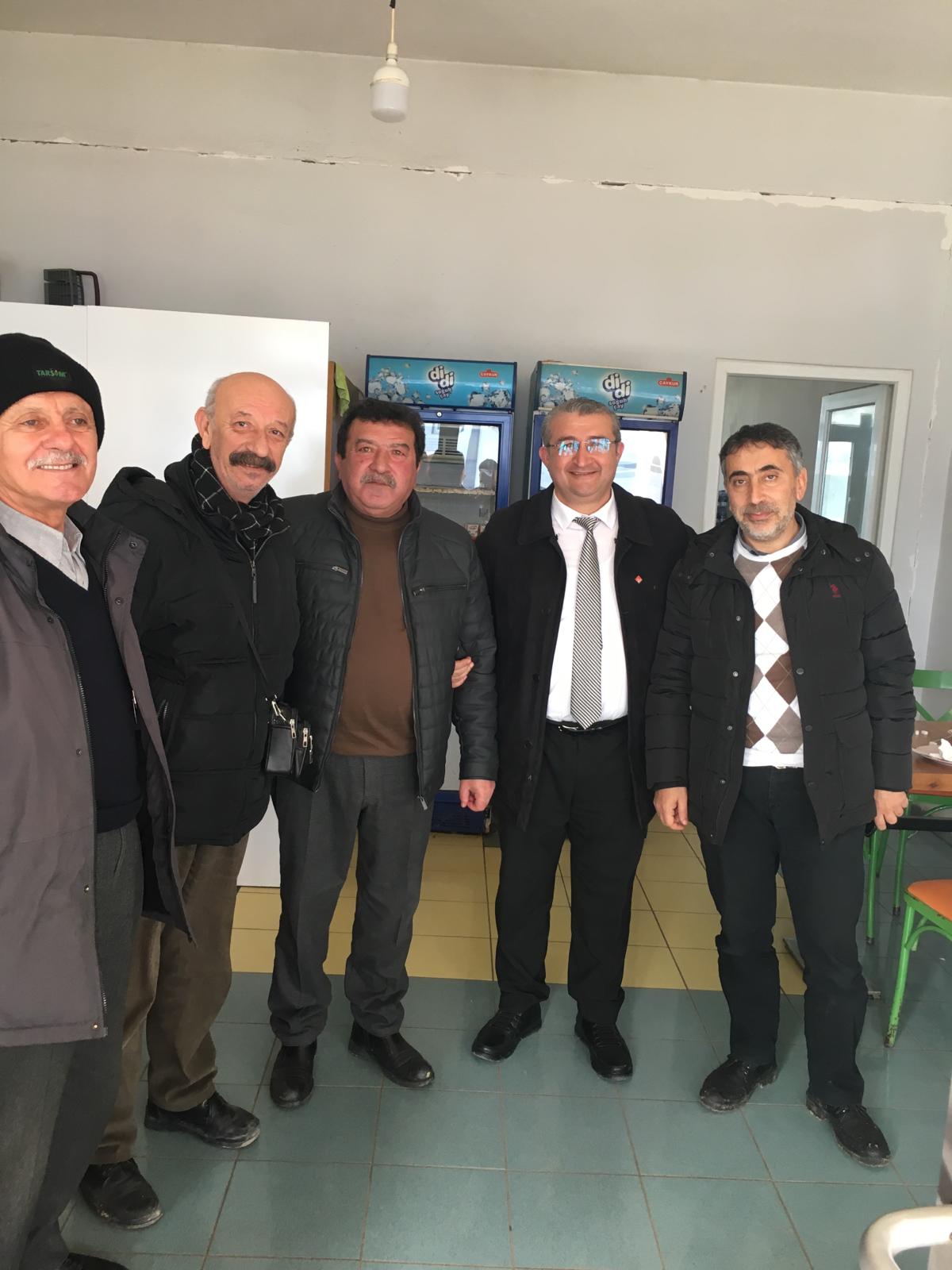Cuma namazını Yavi Mahallesi’nde kılan CHP Ünye Belediye Başkan Adayı