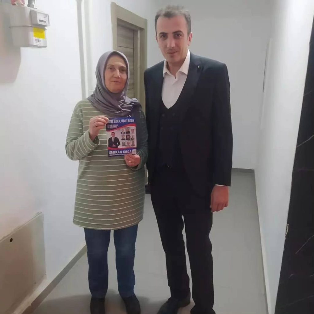 GÖLEVİ MUHTAR ADAYI KOCA, KAPI KAPI GEZİYOR SE3